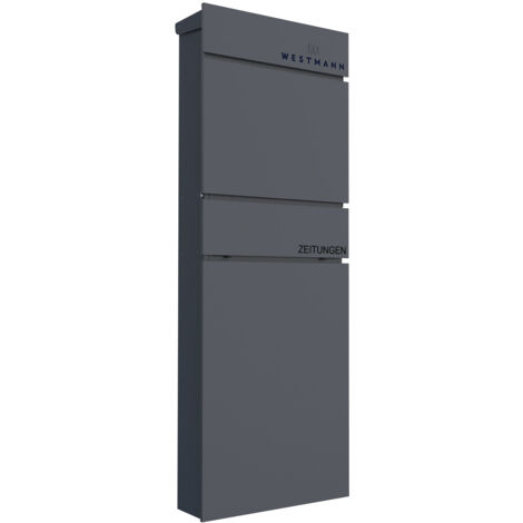 Westmann Boîte aux lettres en acier Pina Boîte aux lettres avec