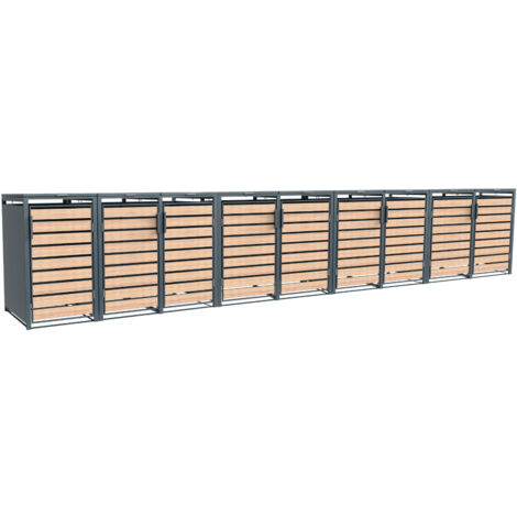 Westmann Box pour poubelles en métal Lacina  9x240 L 
