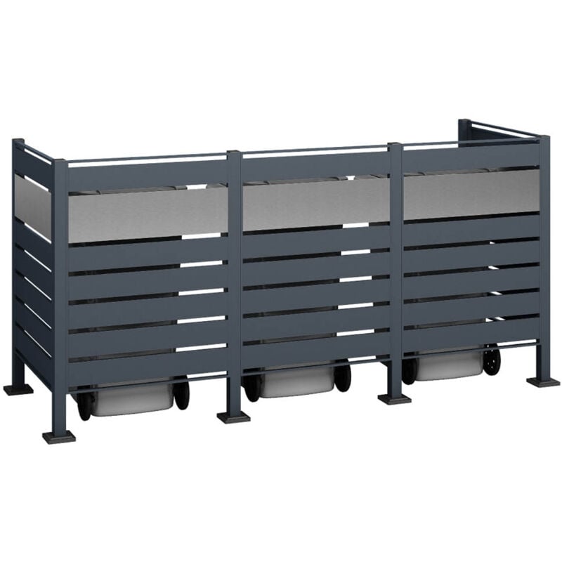 Westmann - Habillage métallique pour conteneur à déchets Planum