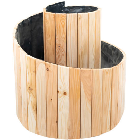 Westmann Lärchenholz Kräuterspirale Luise  Natur  400x55x74 cm
