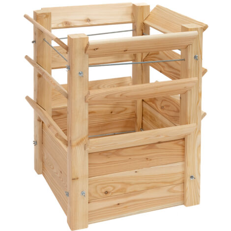 Westmann Lit surélevé en mélèze Premium L Nature