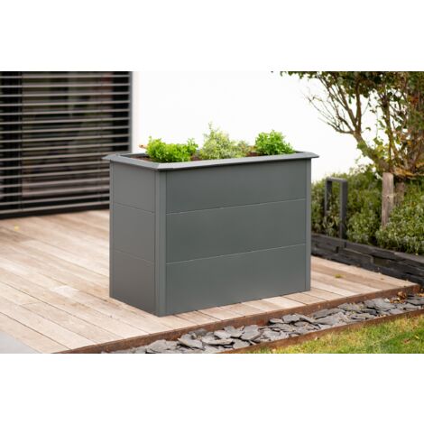 Westmann Metall Hochbeet Primus M  Anthrazit  100x75x77 cm