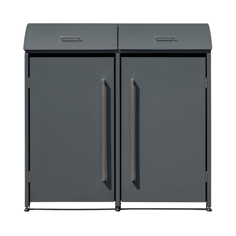 Mülltonnenbox Moderna für 2x Tonne - Westmann