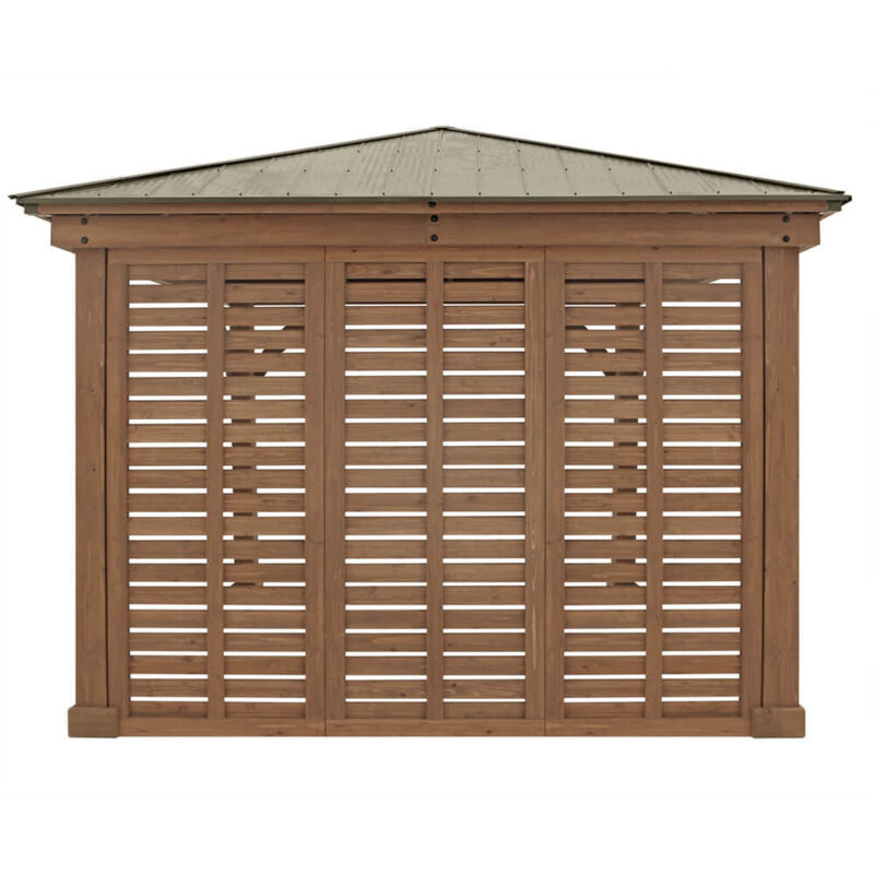 Westmann Paroi latérale en bois pour pavillon Devon Nature 8x298x232 cm