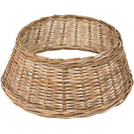 Westmann Rotin Sapin de Noël Rock Santa Nature Ø 65 cm