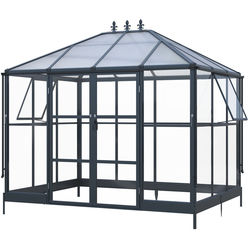 Westmann Suprema M serre orangerie noire 2x3 m