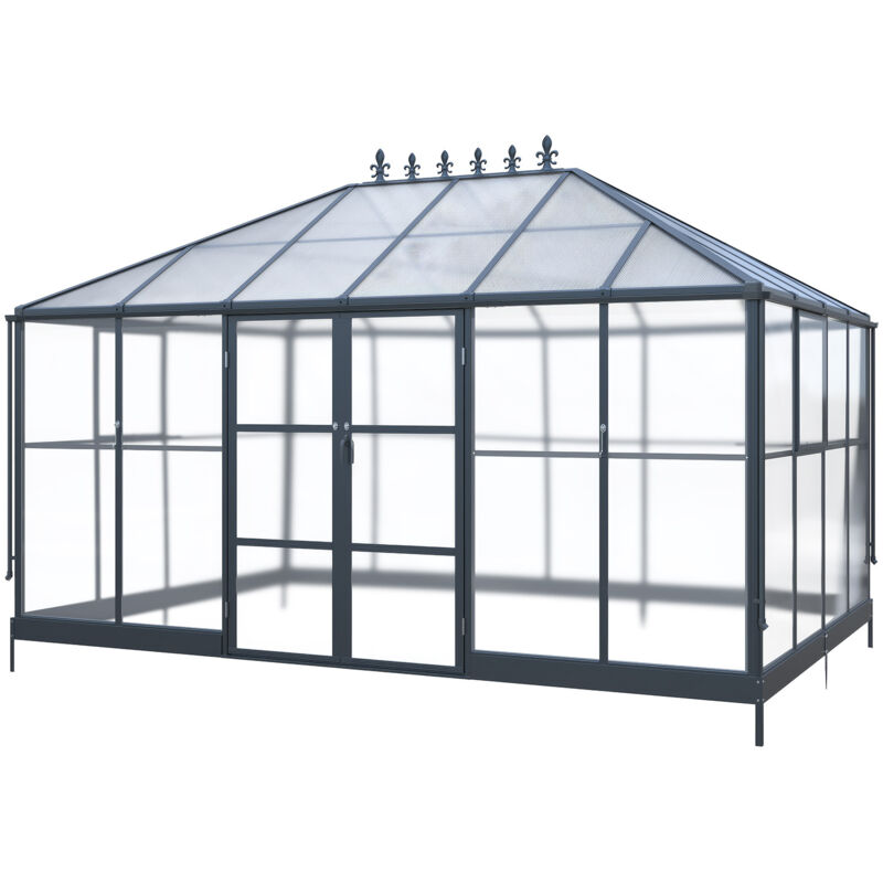 Westmann Suprema XL serre orangerie noire 4x3 m
