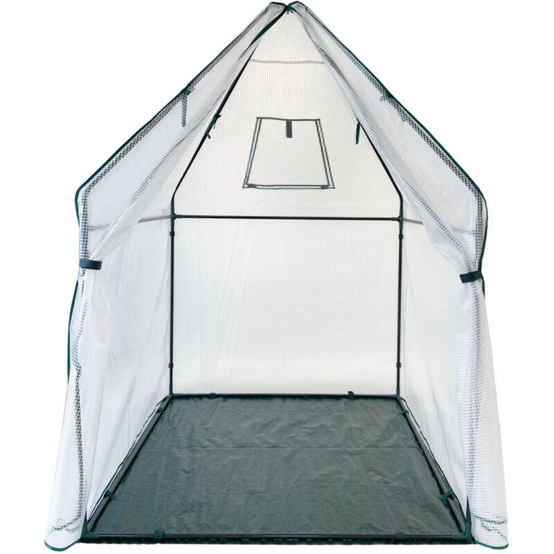 Westmann Tente d'hivernage & serre en film plastique Chili Blanc 120x120x180 cm