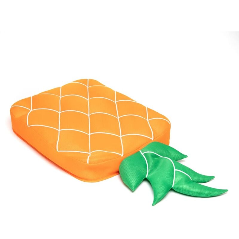Westmann - Tissu Ile flottante Ananas Orange 68x130x13 cm