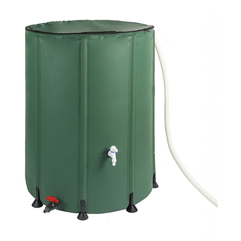 Tonneau de pluie Oskar l Pliable Vert 500 l - Westmann