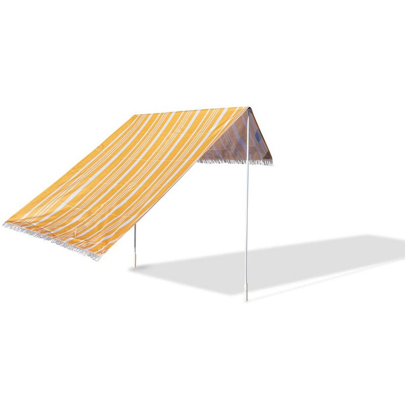 Westmann - Strand Sonnensegel 146x220 cm gelb