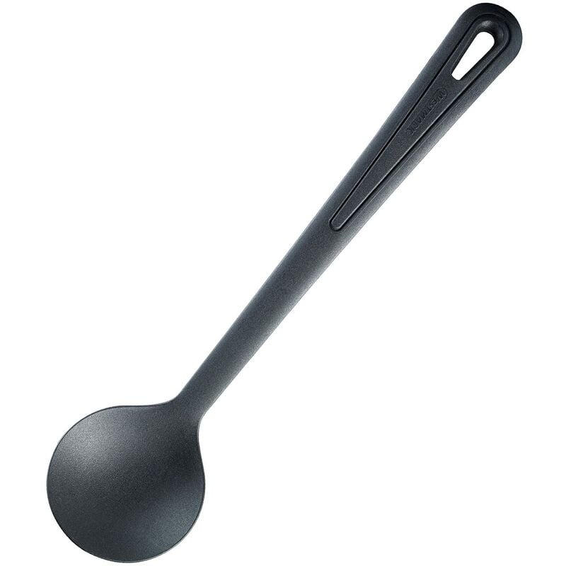 Westmark Cucchiaio per verdure e wok, Termo-resistente fino a 270 °C, PPA, Lunghezza: 31,5 cm, Gentle Plus, Nero, 28652275