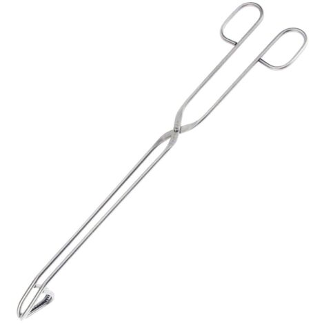 Westmark Pinza da barbecue/arrosto, Acciaio inox, Lunghezza: 37,2 cm, Argento, 12732270