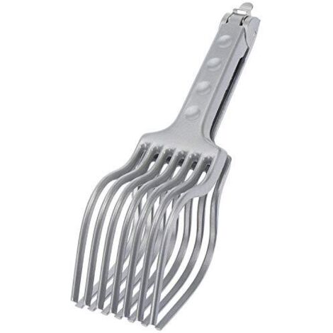 Westmark Pinza per arrosto/per tagliare, Con blocco, Alluminio pressofuso, Tranchetta, Argento, 63002260