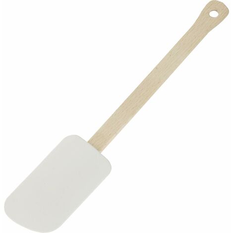 Westmark Spatola, Lunghezza: 27,4 cm, Legno/Gomma naturale, Woody, Marrone chiaro/Bianco, 30832270
