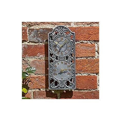 Westminster Wall Clock & Thermometer