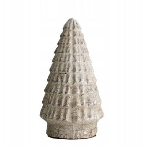 WESTWING Árbol de Navidad de cemento O 12, altura 21 cm