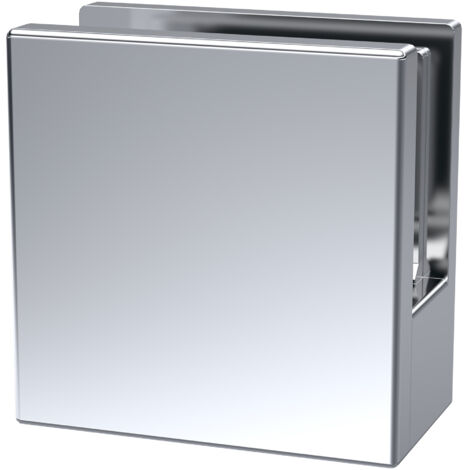 Wetroom Accessories Screen Support Foot & Wall Bracket - Chrome