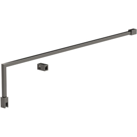 Wetroom Screen Support Arm - Brushed Pewter - Balterley