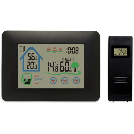 Wetterstation mit uhr
