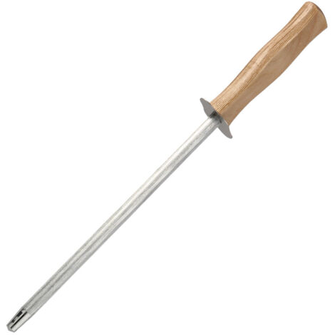 Wetzstahl Küche 19 cm. Holzgriff