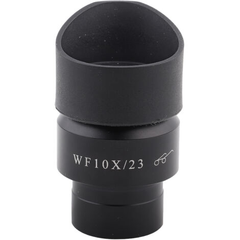 WF10X/23 Weitwinkelokular für Mikroskope, verstellbar mit 30-mm-Okularlinse und erweitertem Sichtfeld.