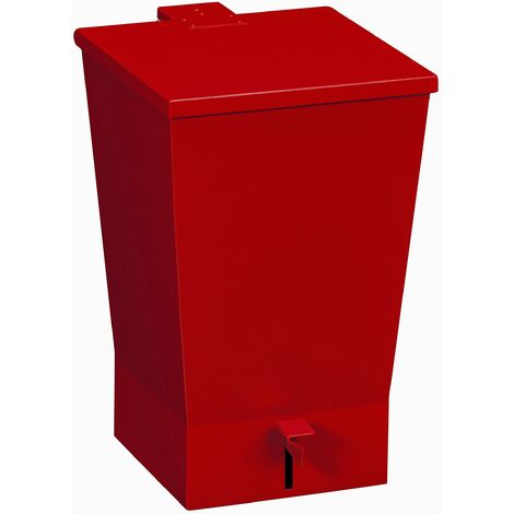 Wfi AB 2 – 570 – 5, impilabile, pattumiera con apertura a pedale, 30 l