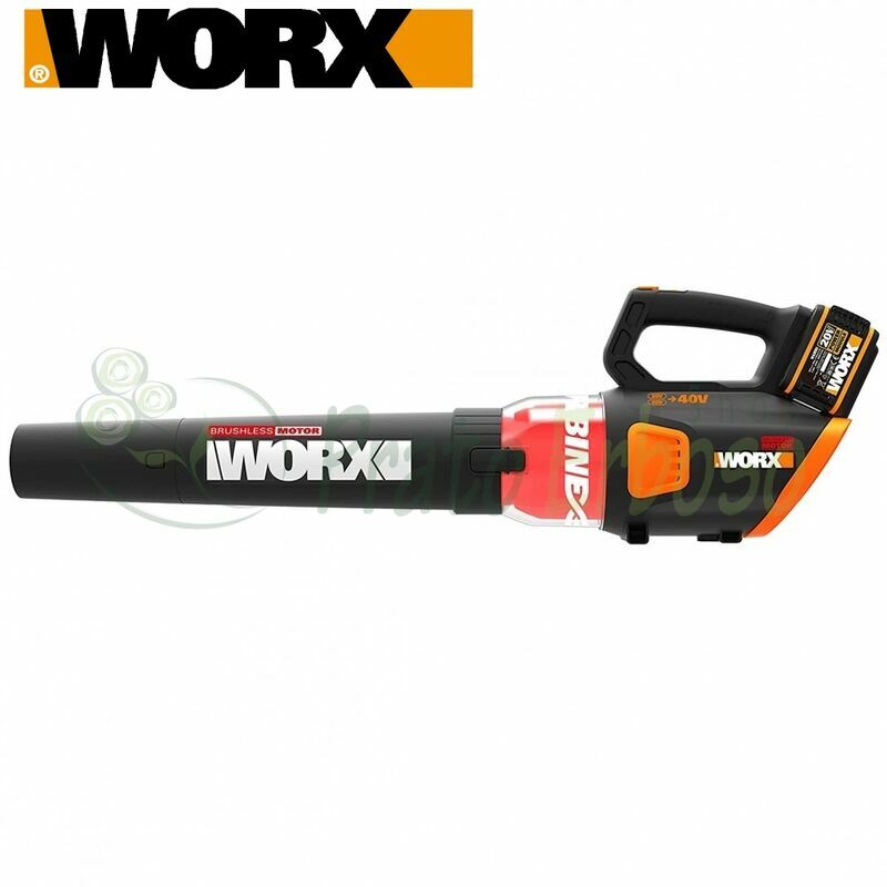 

Worx - WG584E.9 - Soplador a batería de 20 V + 20 V