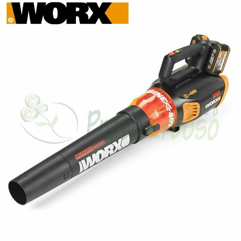 Worx - WG584E.9 - Ventilateur de la batterie 20 v + 20 v