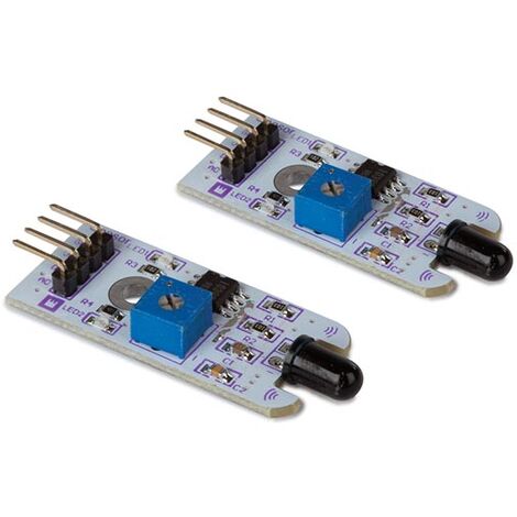 Whadda Sensor de luz, sensibilidad ajustable, LED SMD a bordo, 3.3-5 VDC, blanco