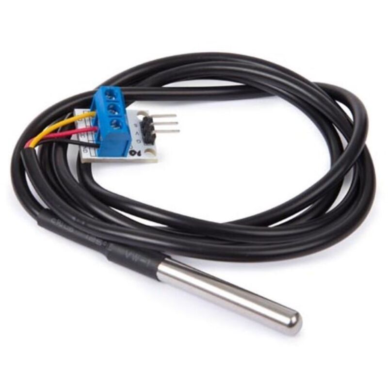 SENSOR DE TEMPERATURA DS18b20 & ADAPTADOR COMPATIBLE CON ARDUINO