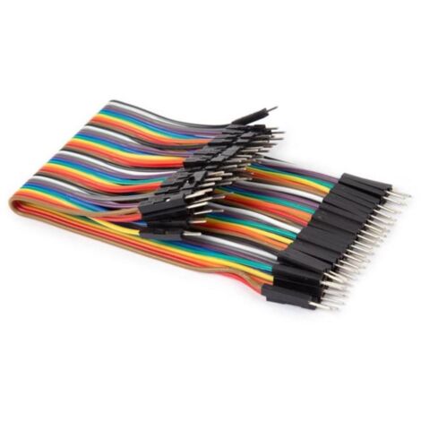 Whadda WPA427 Cavo Jumper [40x spina jumper - 40x spina jumper] 15.00 cm Colorato