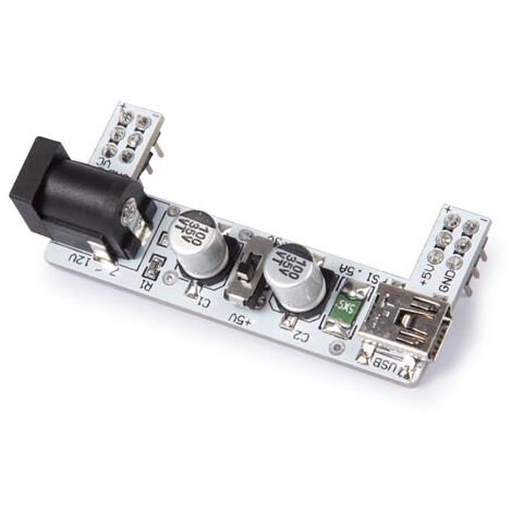 Whadda WPM424 accesorio para placa de desarrollo Módulo regulador de voltaje Negro, Blanco