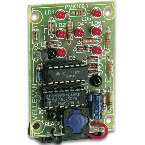 Whadda WSG113 Lampeggiante in kit da montare Modello (kit/modulo): KIT da costruire 9 V/DC
