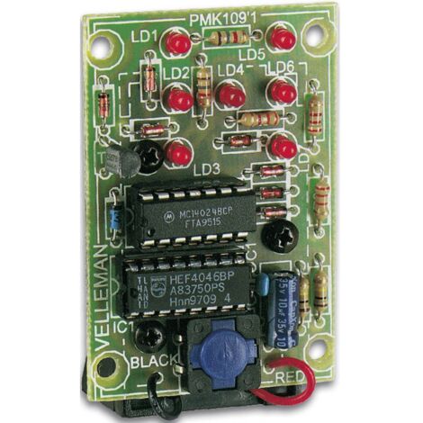 Whadda WSG113 Lampeggiante in kit da montare Modello (kit/modulo): KIT da costruire 9 V/DC