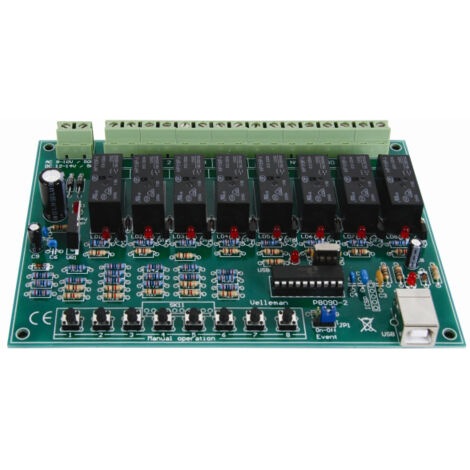 Whadda WSI8090 Relaiskarte