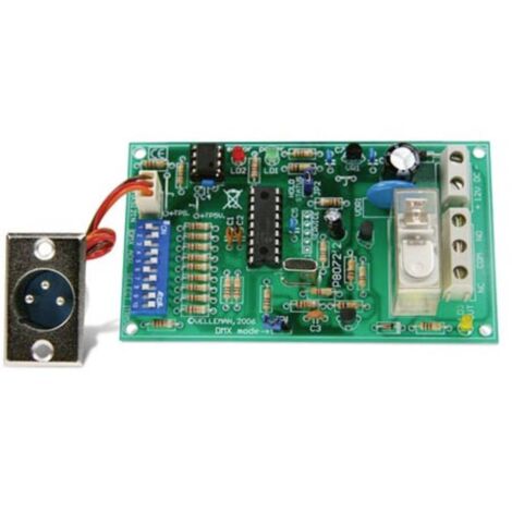 Whadda WSL8072 kit di montaggio LED interruttore a relè controllato DMX