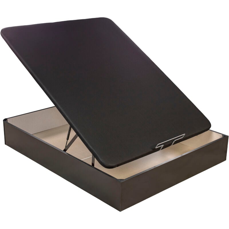 

What The Sleep I Canapé abatible gran capacidad I 105x200 I Montaje en domicilio y retirada usado incluido I Tapa 3D I Color Negro I 6 colores I