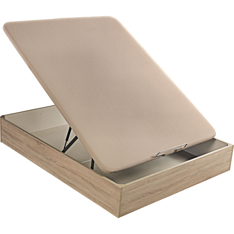 

What The Sleep!zzzz - What The Sleep I Canapé abatible Gran Capacidad I 120x190 I Montaje en Domicilio y Retirada Usado Incluido I Tapa 3D I Color