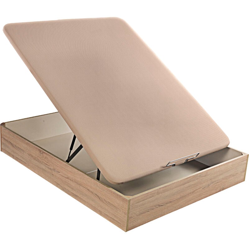 

What The Sleep!zzzz - What The Sleep I Canapé abatible Gran Capacidad I 120x200 I Montaje en Domicilio y Retirada Usado Incluido I Tapa 3D I Color