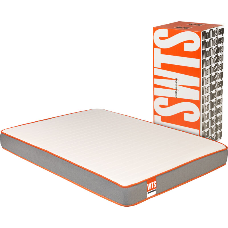 

What The Sleep!zzzz - What The Sleep I Colchón viscoelástico sostenible calidad premium 18cm modelo SOUL, 180x200 I Firmeza alta y confort,