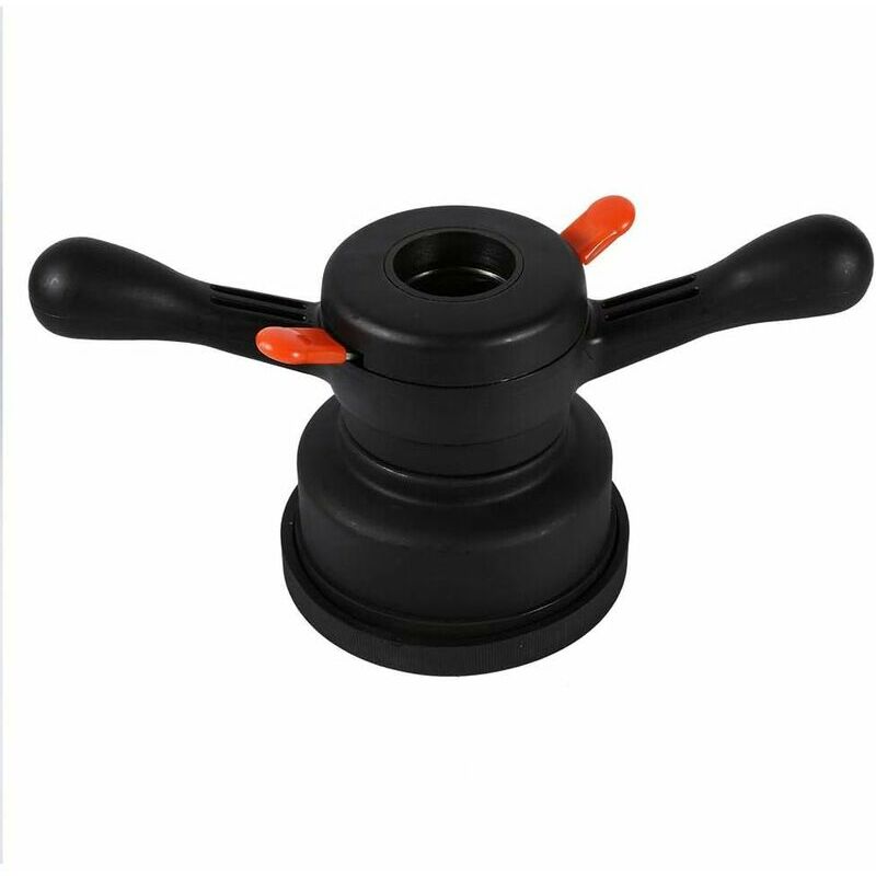 Hoopzi - Wheel Balancer Tire Changing Tool Tire Balance Tool Quick Release Wheel Balancer Wing Nut and Suction Cup Hub (Thread Diameter 36mm, Pitch