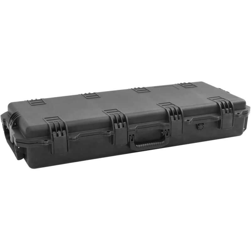 Portable Flight Case Black 100.5x42x17 cm pp Vidaxl
