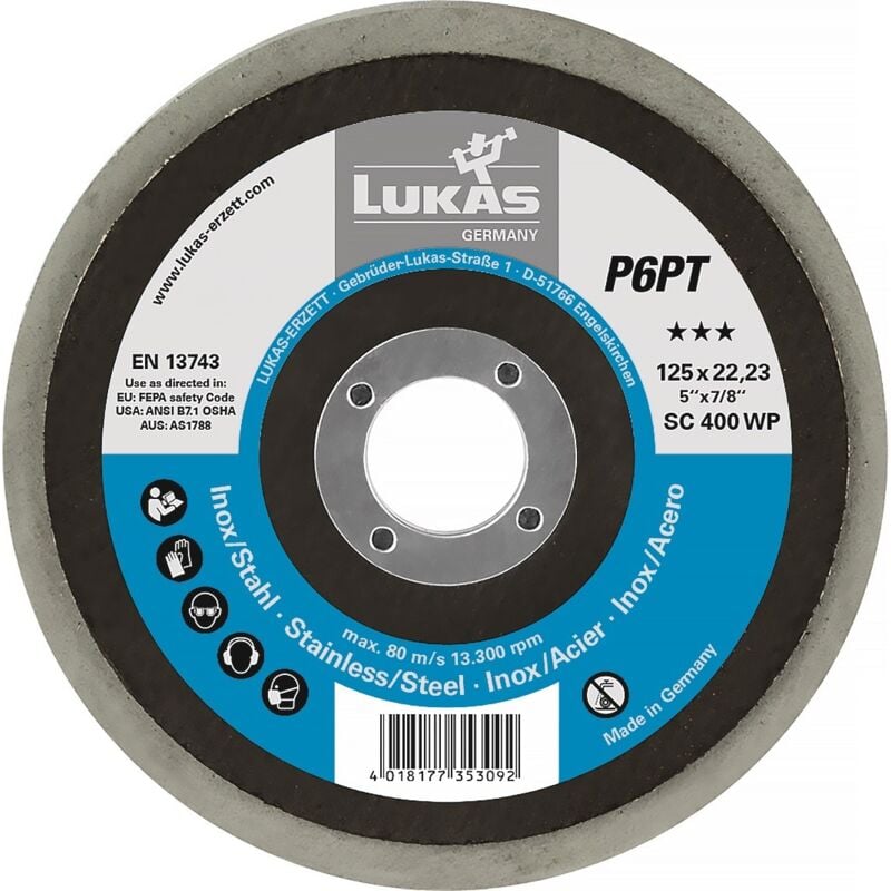 Wheel P6Pt 125 Millimetri Di Media Sc240 Obliqua