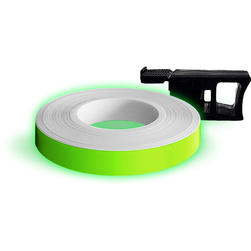 Wheel Stripe Fluo 7 mm con Applicatore - Colore: VERDE FLUO