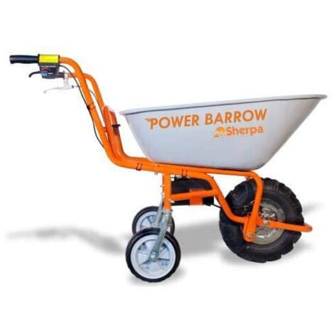 Wheelbarrow Sherpa SPB-500 Power Barrow - Battery Powered Tipping