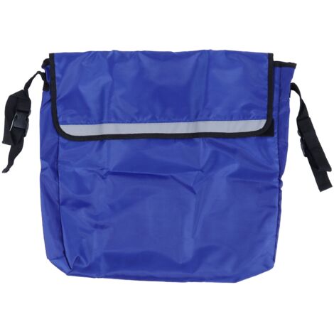 Wheelchair Handrail Bag Wheelchair Storage Bag Accessory Hanging Bag for Most WheelchairBlue