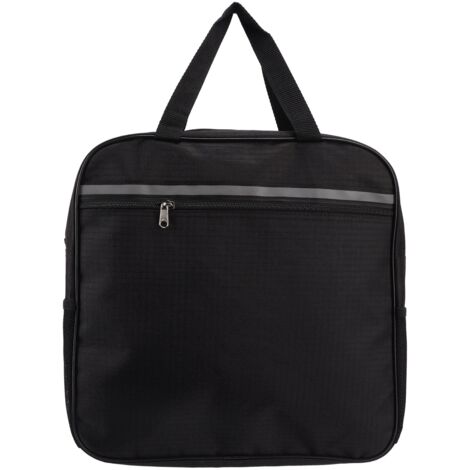 Wheelchair Storage Bag Multi Pocket Large Capacity Oxford Cloth Portable Wheelchair Walker Bag with Hook and Loop