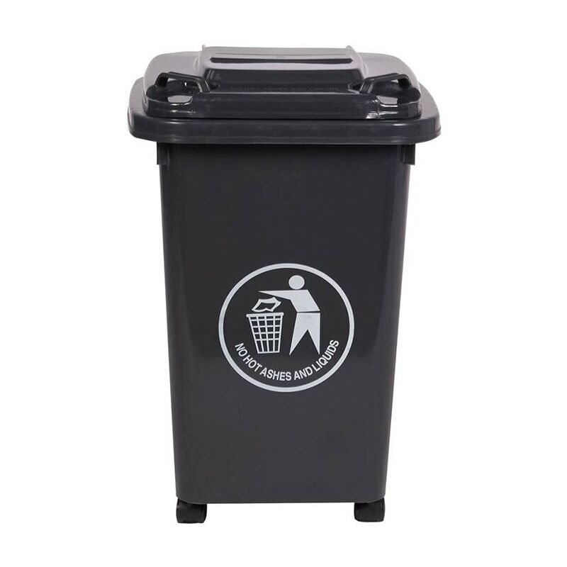 LWB30Y Grey Wheelie Bin - 30 Litre - GPC