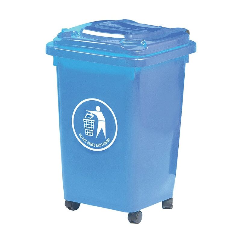 LWB50Y Blue Wheelie Bin - 50 Litre - GPC